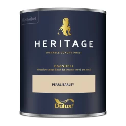 Dulux Heritage Eggshell Paint Pearl Barley - 750ml -Paint And Decorating 12899020 1354847637149454