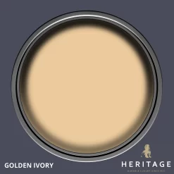 Dulux Heritage Matt Emulsion Paint Golden Ivory - 2.5L 12 Dulux Heritage Matt Emulsion Paint Golden Ivory - 2.5L -Paint And Decorating 12899091 8754847658862266