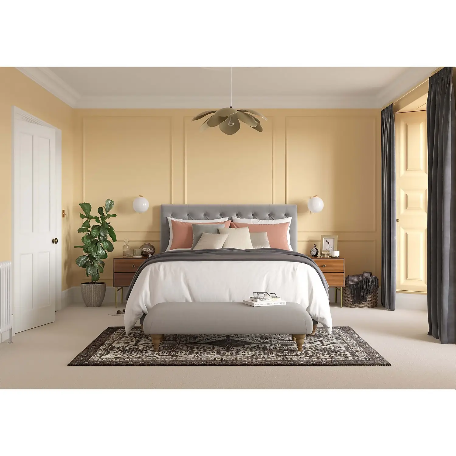 Dulux Heritage Matt Emulsion Paint Golden Ivory - 2.5L 7 Dulux Heritage Matt Emulsion Paint Golden Ivory - 2.5L - Image 7