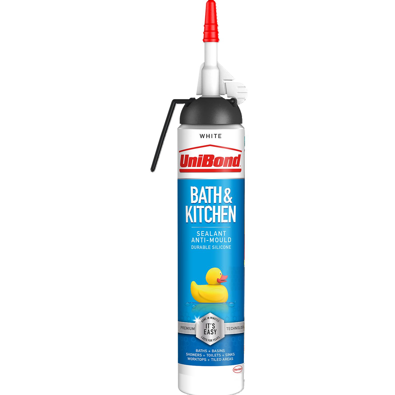 UniBond Bath&Kitchen Sealant White Easy Pulse 208g 1 UniBond Bath&Kitchen Sealant White Easy Pulse 208g