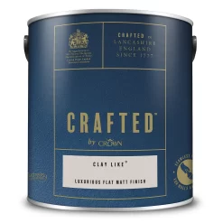 CRAFTED™ By Crown Flat Matt Interior Wall, Ceiling And Wood Paint Clay Like® - 2.5L -Paint And Decorating 13167134 1924881110719266