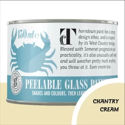 Thorndown Chantry Cream Peelable Glass Paint 150ml