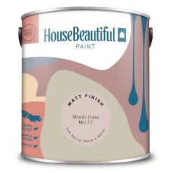 House Beautiful Durable Matt Emulsion Multi-Surface Paint Moody Hues MH.17 - 2.5L 11 House Beautiful Durable Matt Emulsion Multi-Surface Paint Moody Hues MH.17 - 2.5L -Paint And Decorating 13419379 8274941021306870