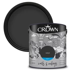 Crown Matt Emulsion Paint Rebel - 2.5L