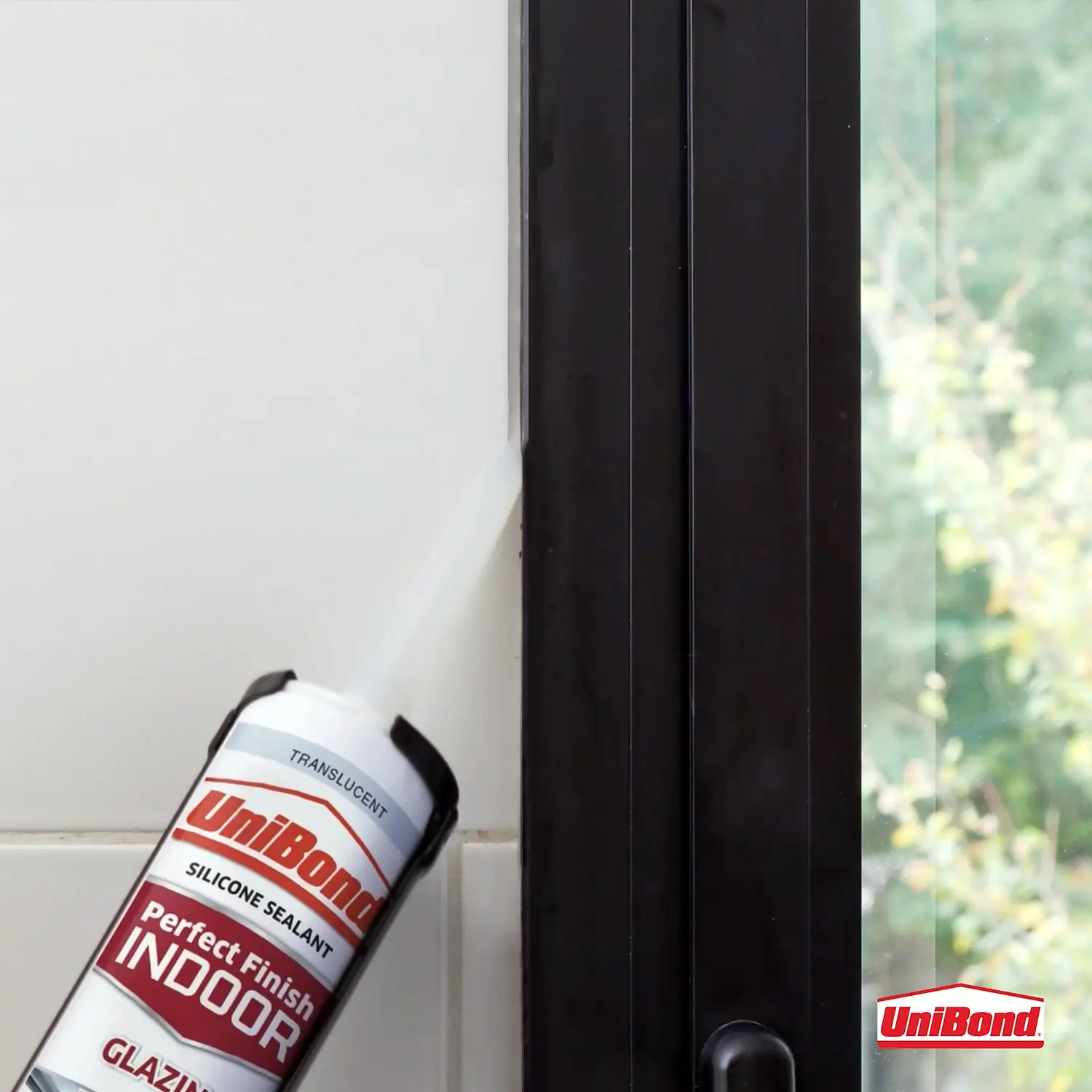 UniBond Perfect Finish Indoor Translucent Glazing Sealant 3 UniBond Perfect Finish Indoor Translucent Glazing Sealant - Image 3