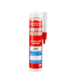 UniBond Silicone Sanitary Sealant - White