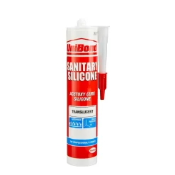 UniBond Sanitary Silicone Sealant - Translucent