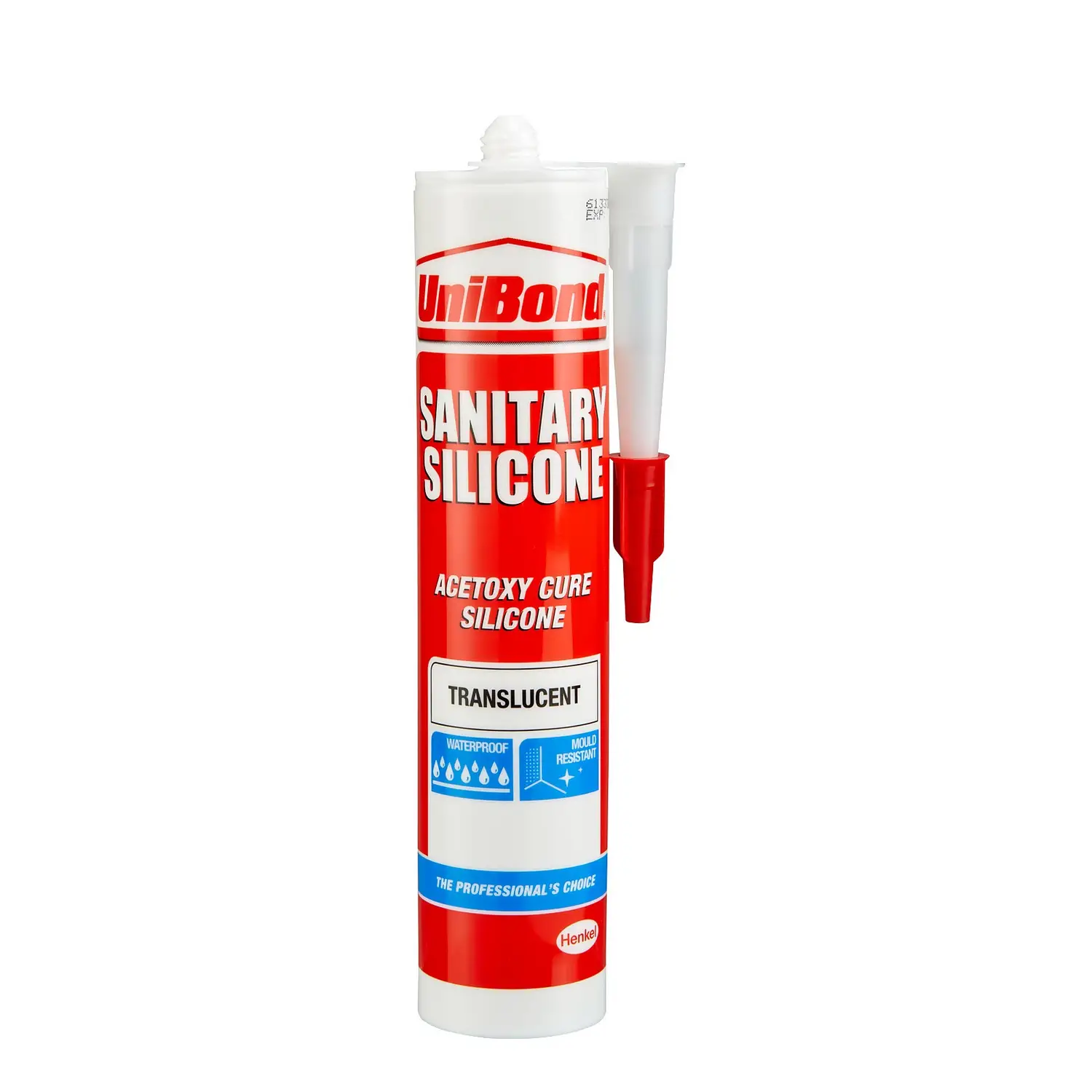 UniBond Sanitary Silicone Sealant - Translucent 1 UniBond Sanitary Silicone Sealant - Translucent