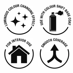 Rust-Oleum Colour Shift Spray Paint Cosmic Blue - 150ml -Paint And Decorating 14606462 1975053511329635