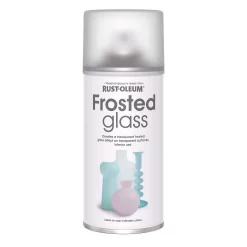 Rust-Oleum Frosted Glass Spray Paint White - 150ml -Paint And Decorating 14606465 1715053487324862