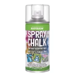 Rust-Oleum Spray Chalk Paint White - 150ml -Paint And Decorating 14606470 1355053506432942