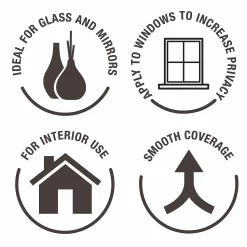 Rust-Oleum Frosted Glass Spray Paint Ocean - 150ml -Paint And Decorating 14606472 1425053487577084